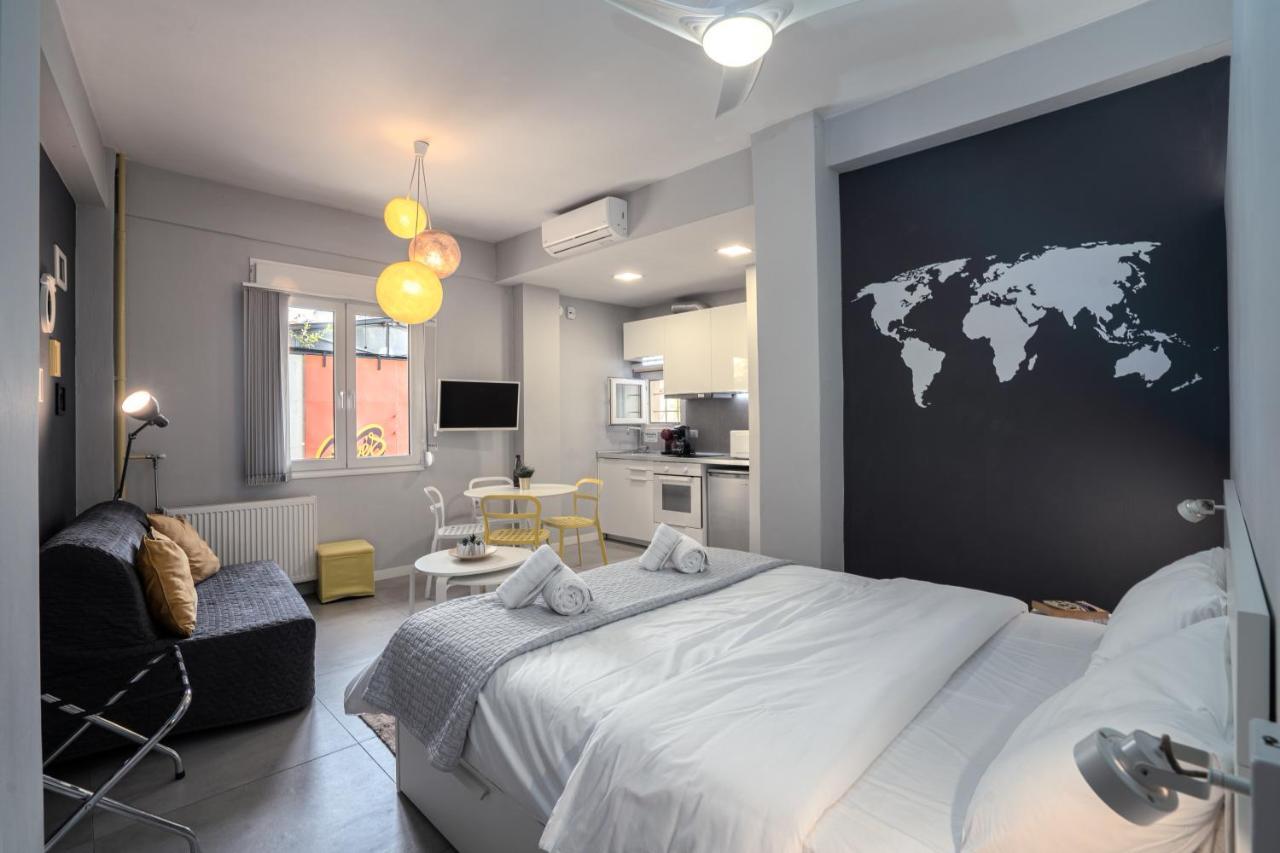 Petit Keramikos Studio - Historic Center Apartment Athena Bagian luar foto